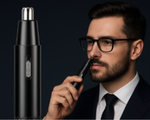 Rechargeable Electric Nose Hair Clipper Trimmer Ear Face Eyebrow Shaver USB